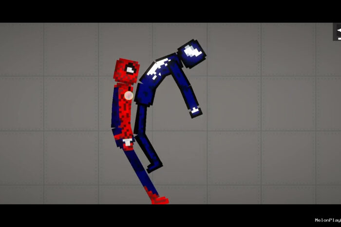 Spiderman And venom Mod for Melon Playground